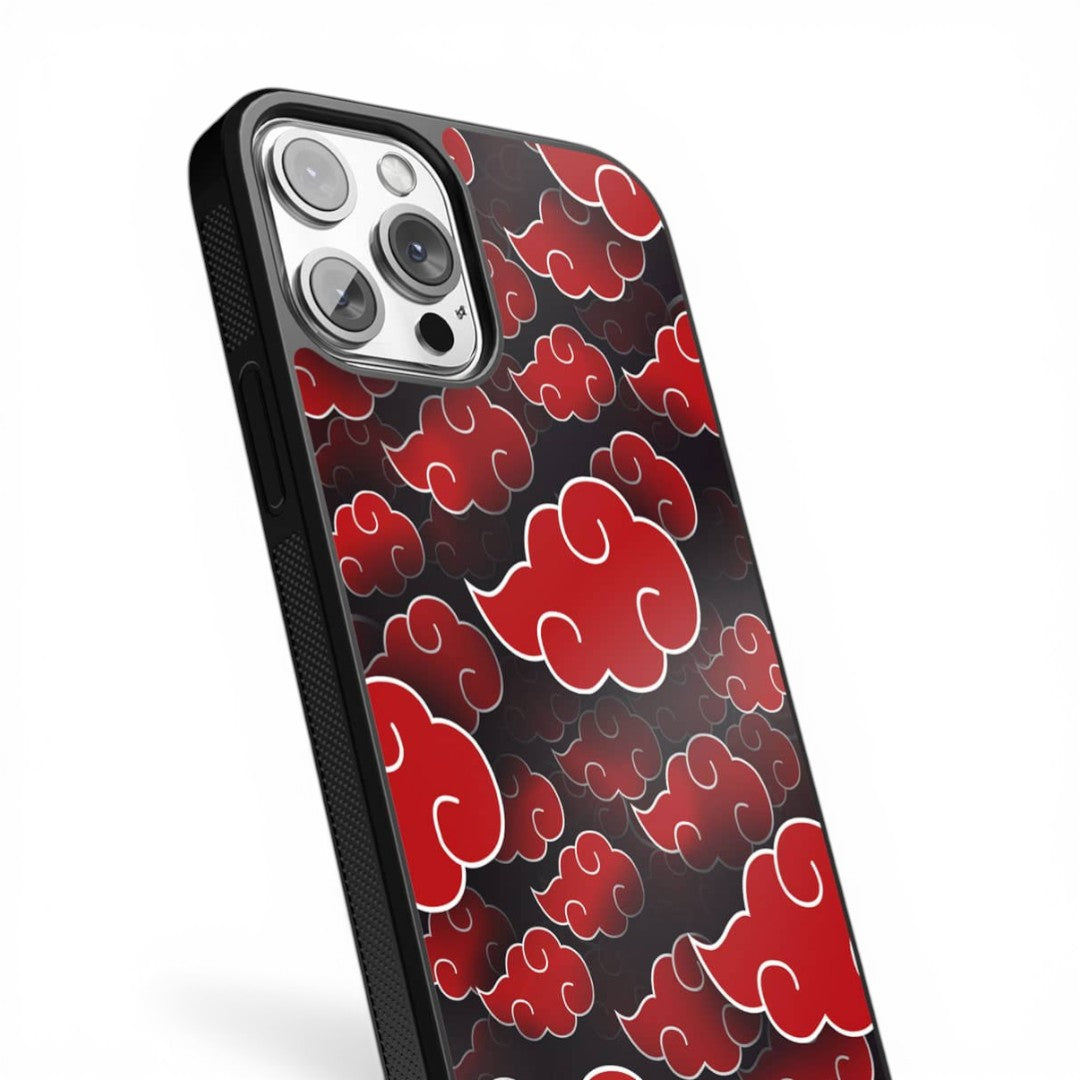 Akatsuki Clouds Glass iPhone Case for iPhone 13 Pro | Macmerise