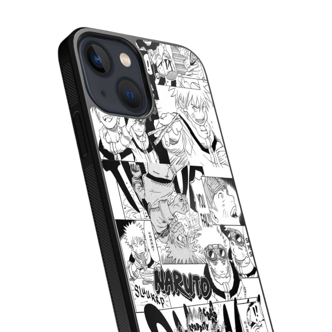 Naruto Collage Glass iPhone Case for iPhone 13 Mini | Macmerise