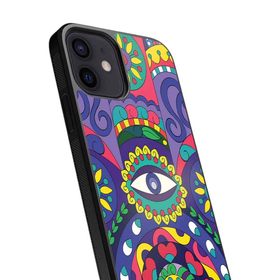 Humsa Glass iPhone Case for iPhone 12 | Macmerise