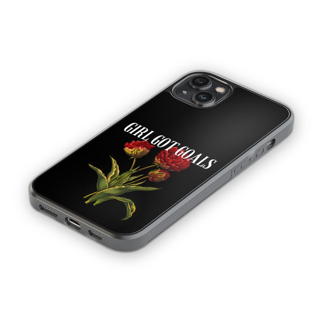 Girl Got Goals Glass iPhone Case for iPhone 14 Plus | Macmerise