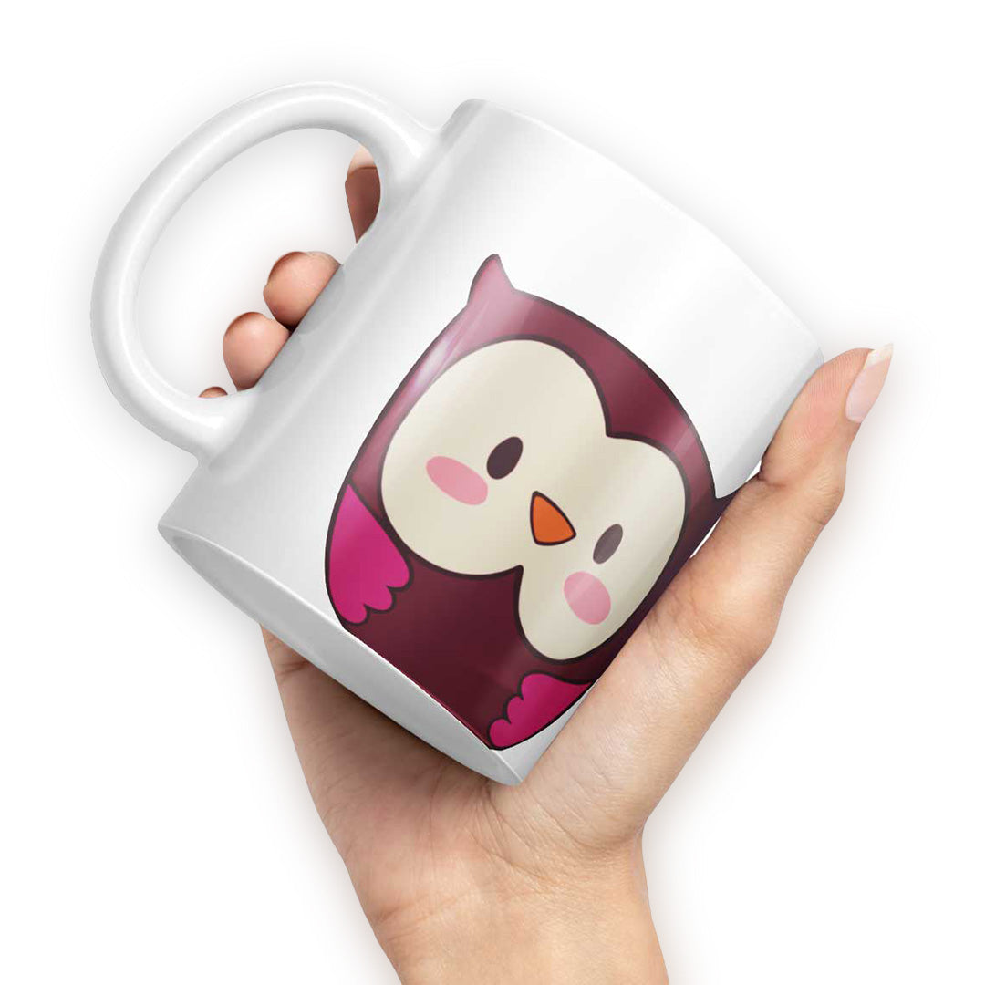 Purple Owl Coffee Mug | Macmerise