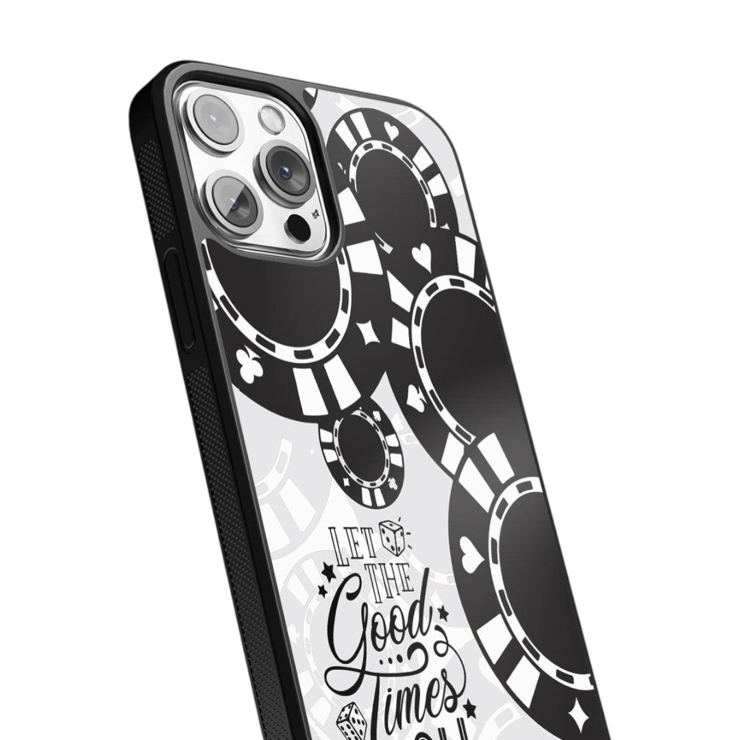Let the Good Times Roll Glass iPhone Case for iPhone 12 Pro | Macmerise