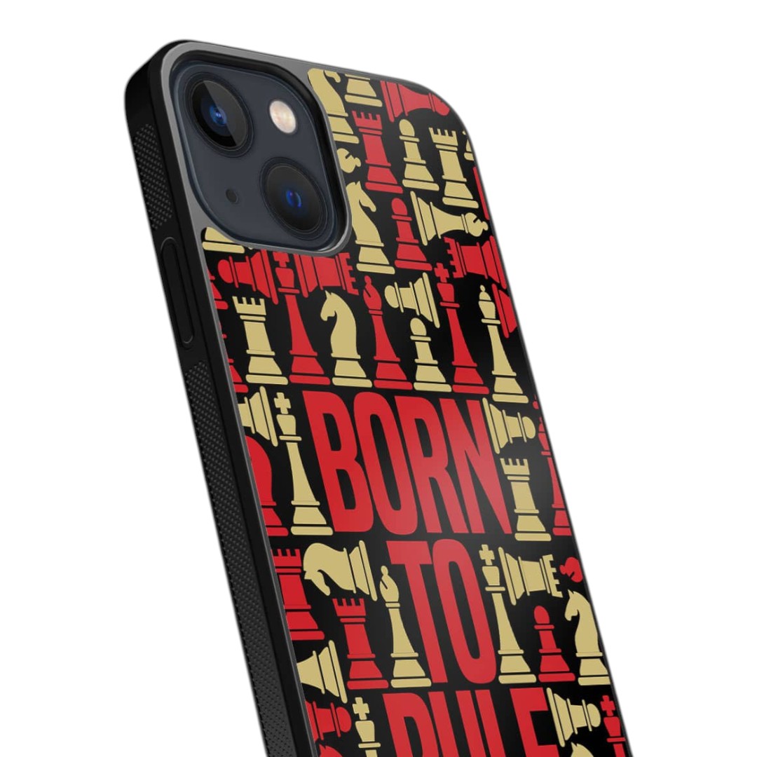 Born To Rule Glass iPhone Case for iPhone 13 | Macmerise