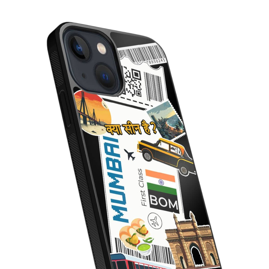 Mumbai Marvel Glass iPhone Case for iPhone 13 Mini | Macmerise