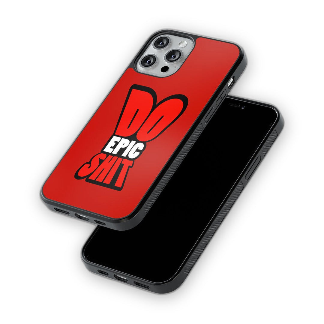 Do Epic Shit Glass iPhone Case for iPhone 12 Pro | Macmerise