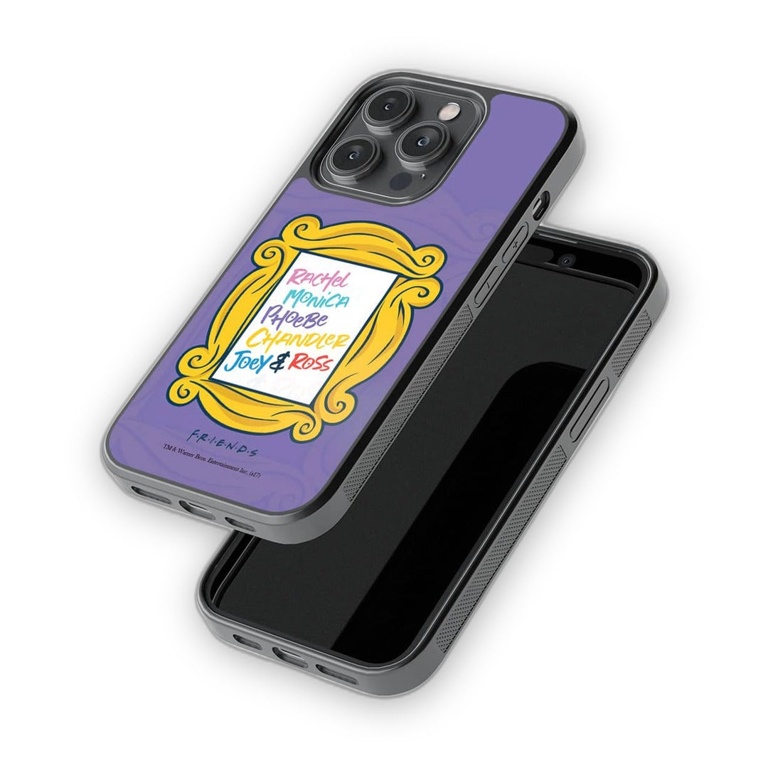 Framed in Friendship Glass iPhone Case for iPhone 14 Pro | Macmerise