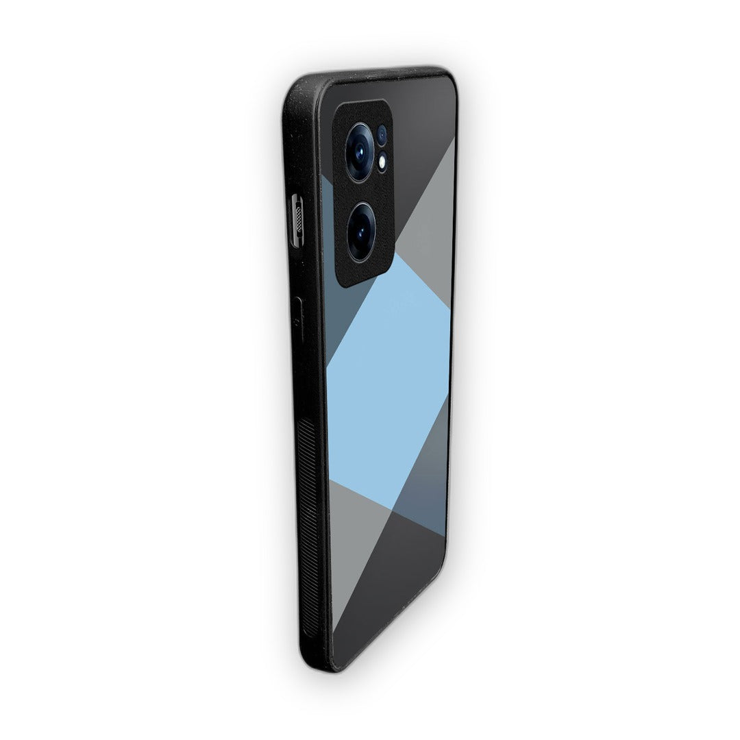 Criss Cross Blue Phone Case for OnePlus Nord Ce 2 | Macmerise