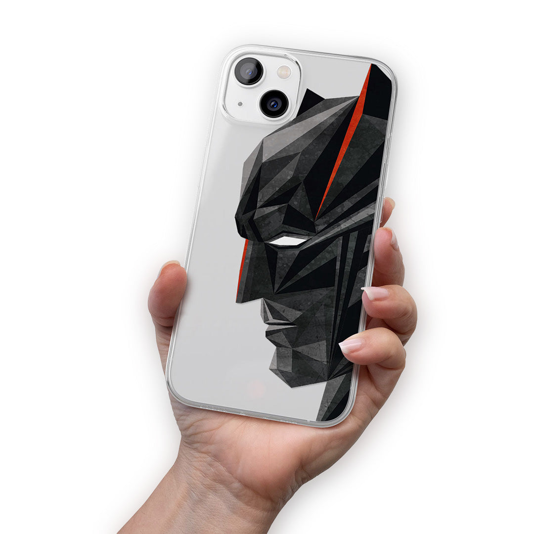 Batman Geometric Glass iPhone Case for iPhone 14 | Macmerise