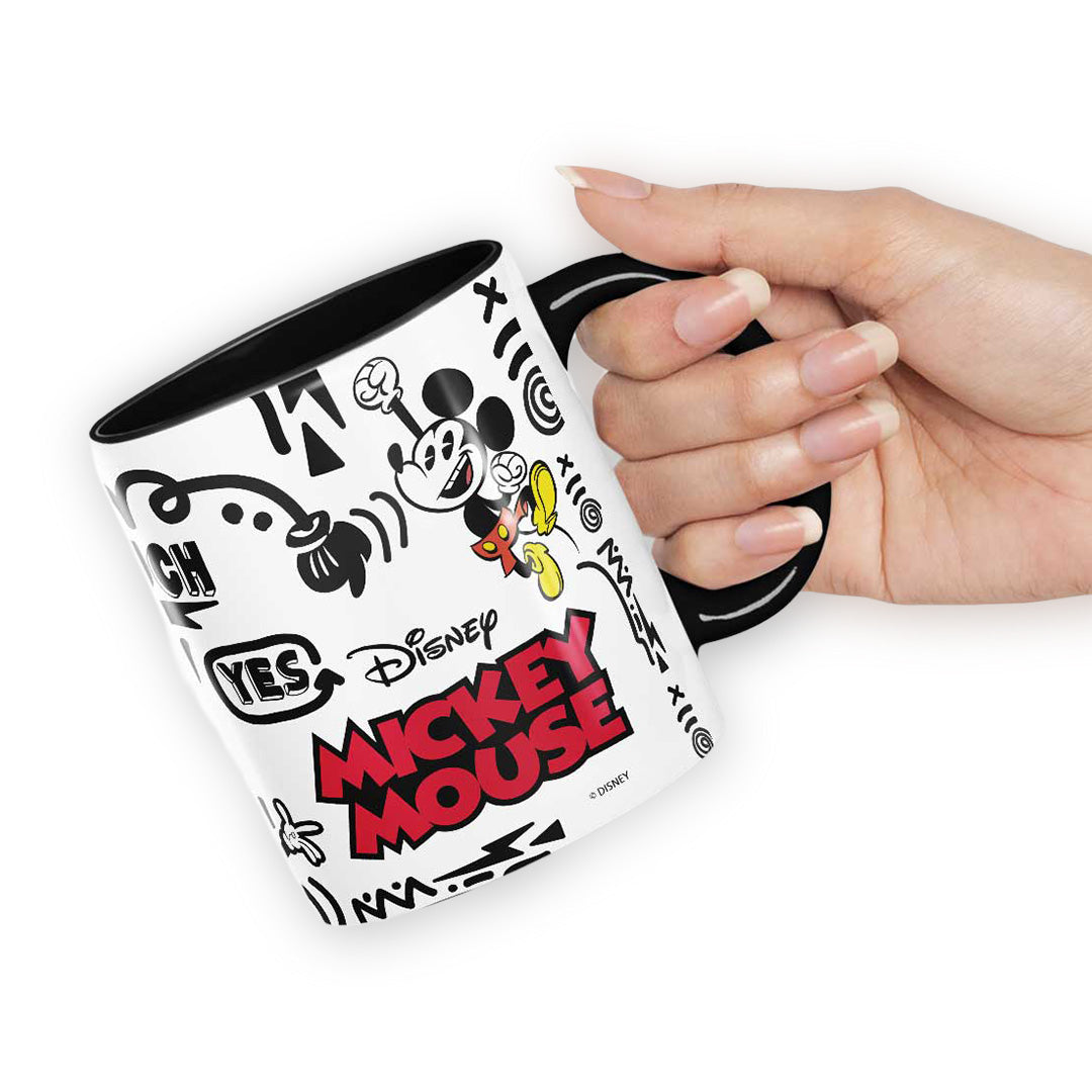 Mickey Graffiti Coffee Mug | Macmerise