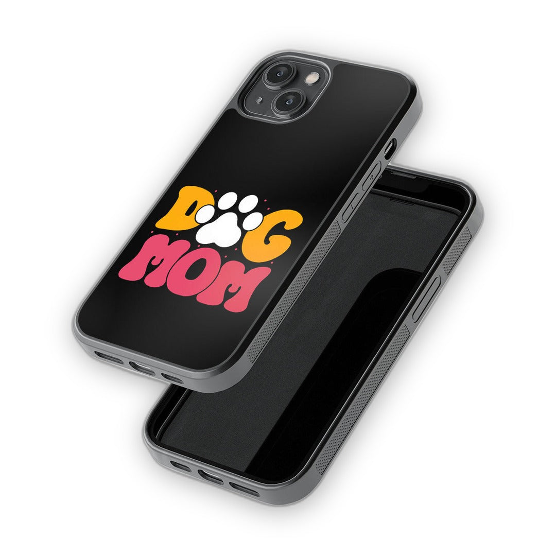 Dog Mom Glass iPhone Case for iPhone 14 | Macmerise