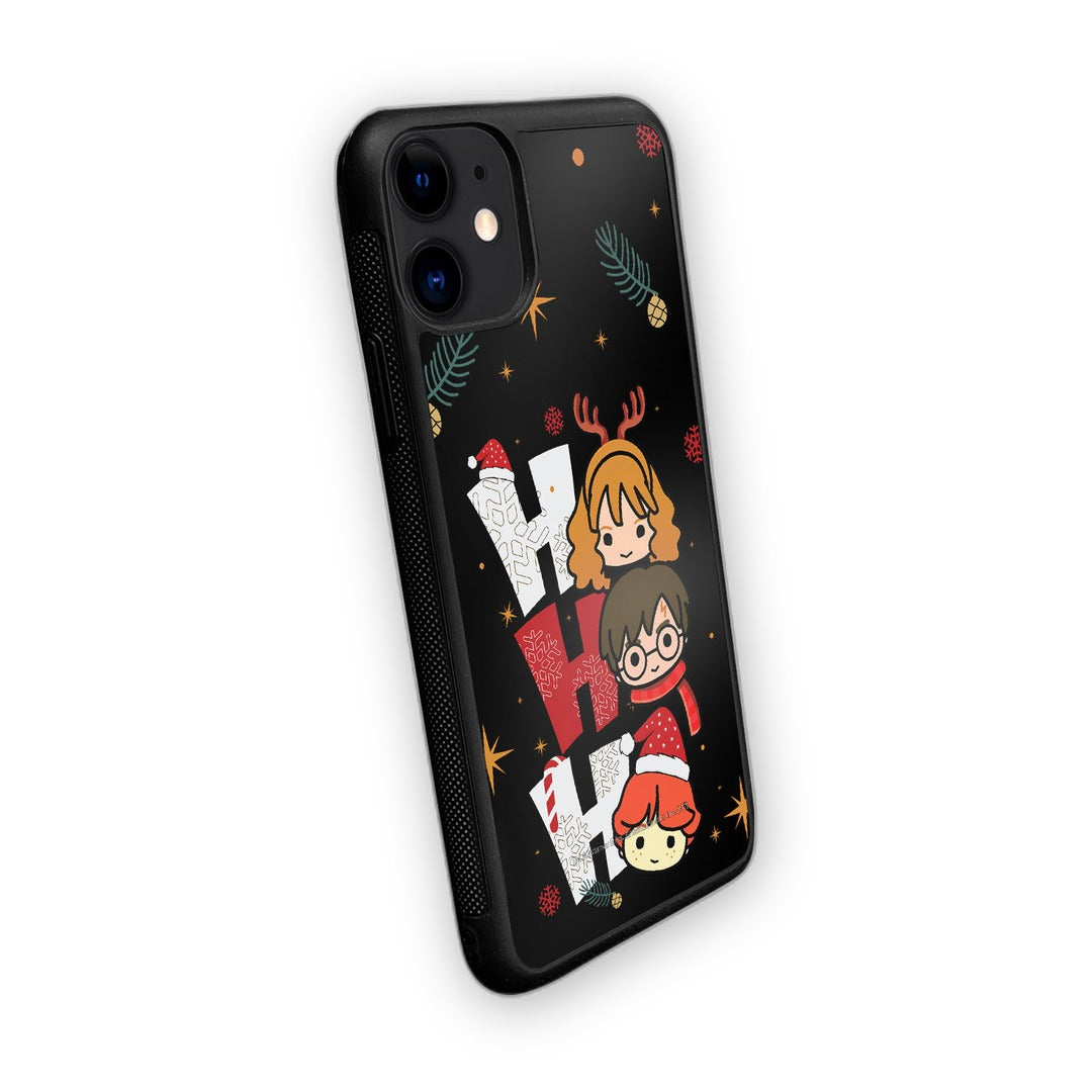 Harry Potter Ho Ho Ho Glass iPhone Case for iPhone 11 | Macmerise