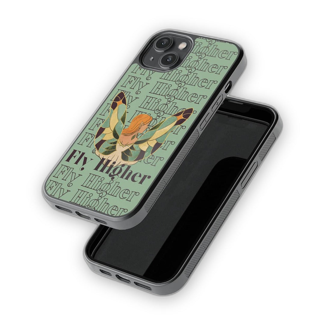 Fly Higher Glass iPhone Case for iPhone 14 | Macmerise