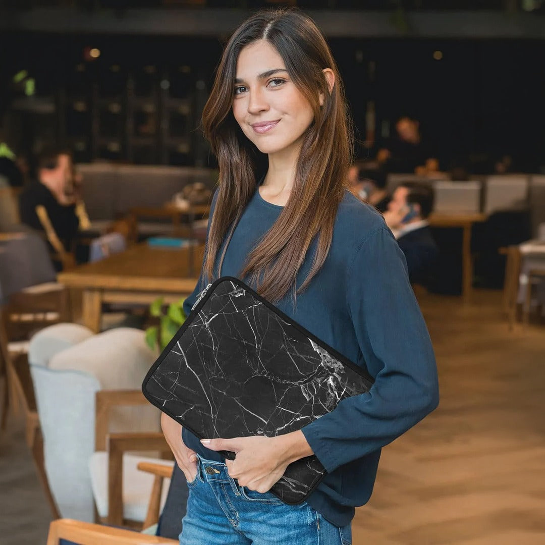 Marble Noir Belge Laptop Sleeve 15 Inches | Macmerise