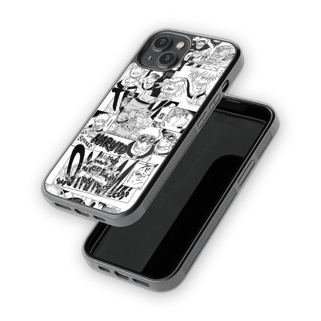 Naruto Collage Glass iPhone Case for iPhone 14 | Macmerise