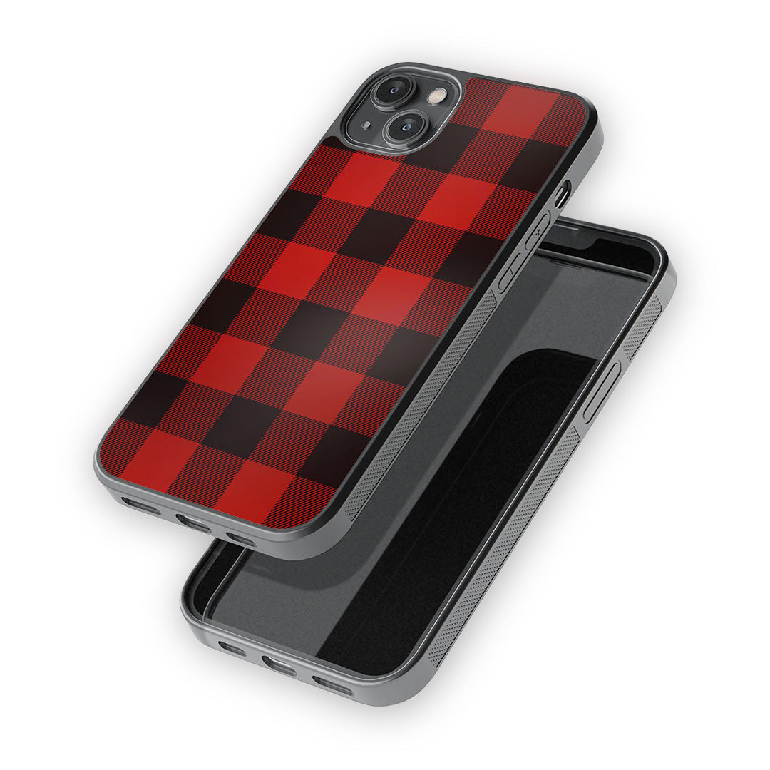 Checkmate iPhone 14 Plus Cover Red - detail view | Macmerise