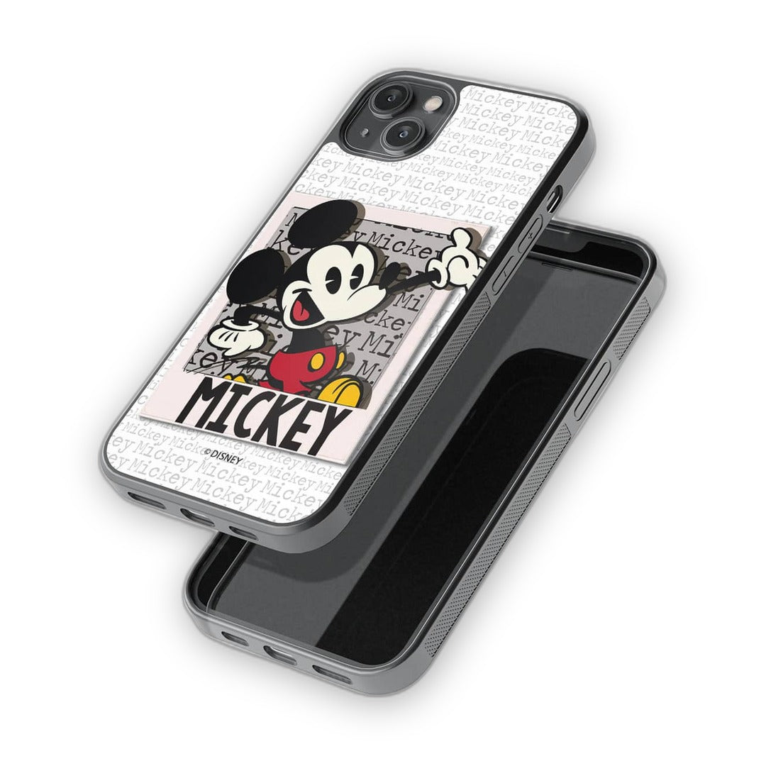 Hello Mr Mickey Glass iPhone Case for iPhone 14 Plus | Macmerise