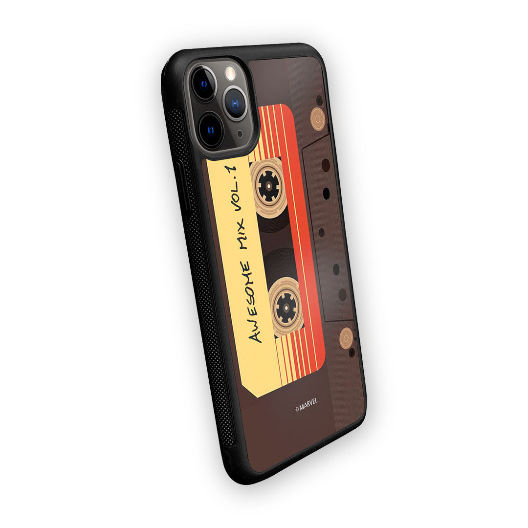 Awesome Mix Tape Glass iPhone Case for iPhone 11 Pro Max | Macmerise