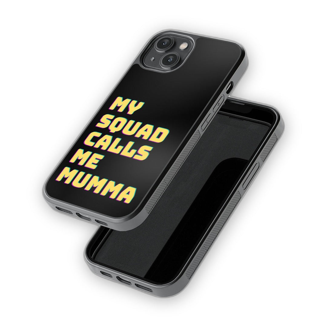 Moms Squad Glass iPhone Case for iPhone 14 | Macmerise