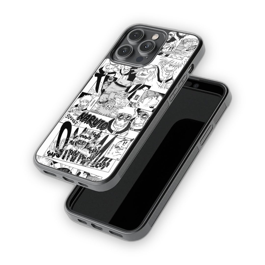 Naruto Collage Glass iPhone Case for iPhone 14 Pro Max | Macmerise