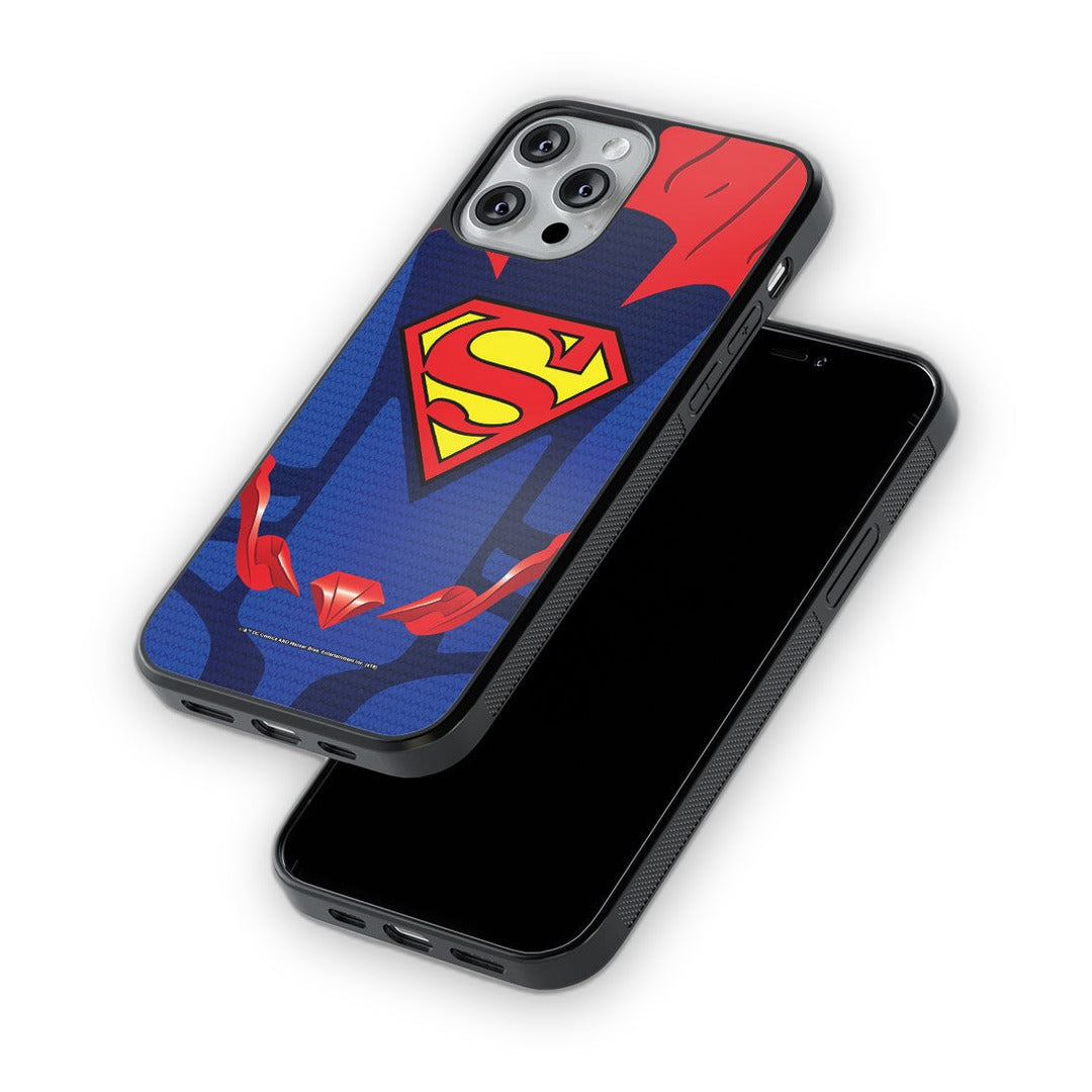 Suit Up Superman Glass iPhone Case for iPhone 12 Pro Max | Macmerise