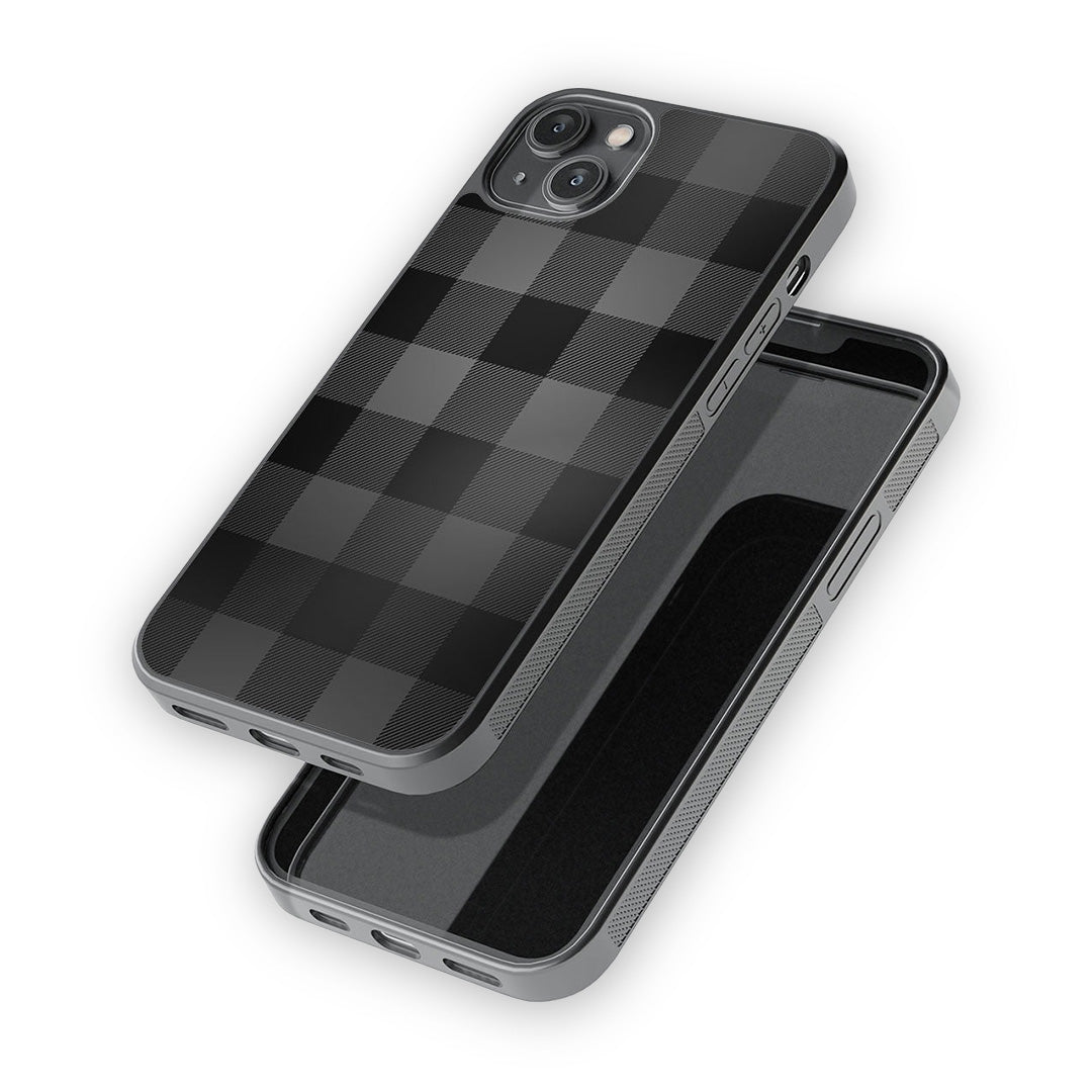 Checkmate Black Glass iPhone Case for iPhone 14 Plus | Macmerise