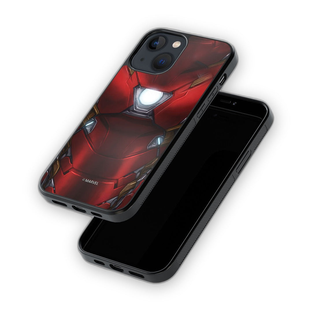 Suit Up Iron Man Glass iPhone Case for iPhone 13 Mini | Macmerise