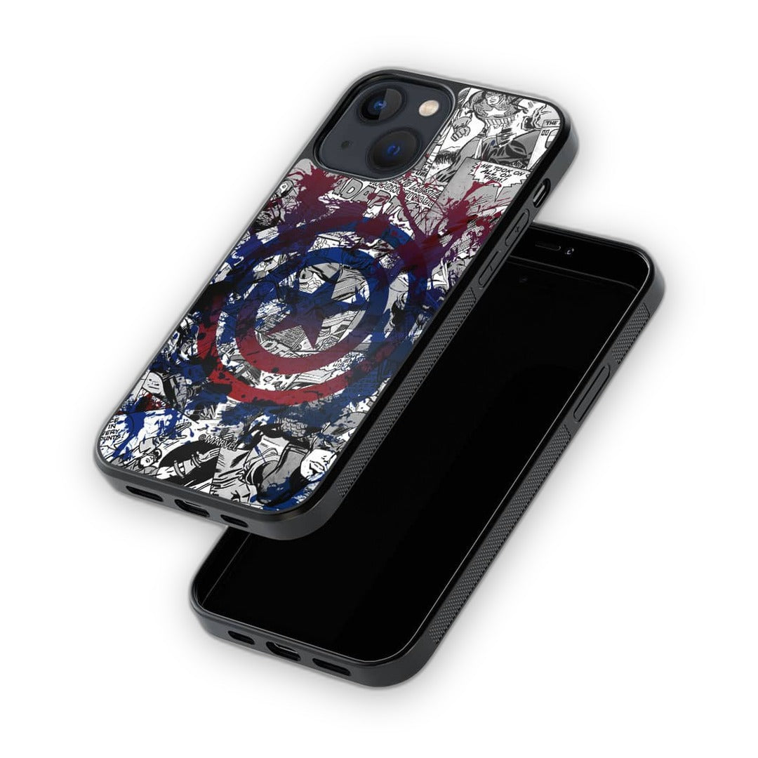 Splash Out Shield Glass iPhone Case for iPhone 13 Mini | Macmerise
