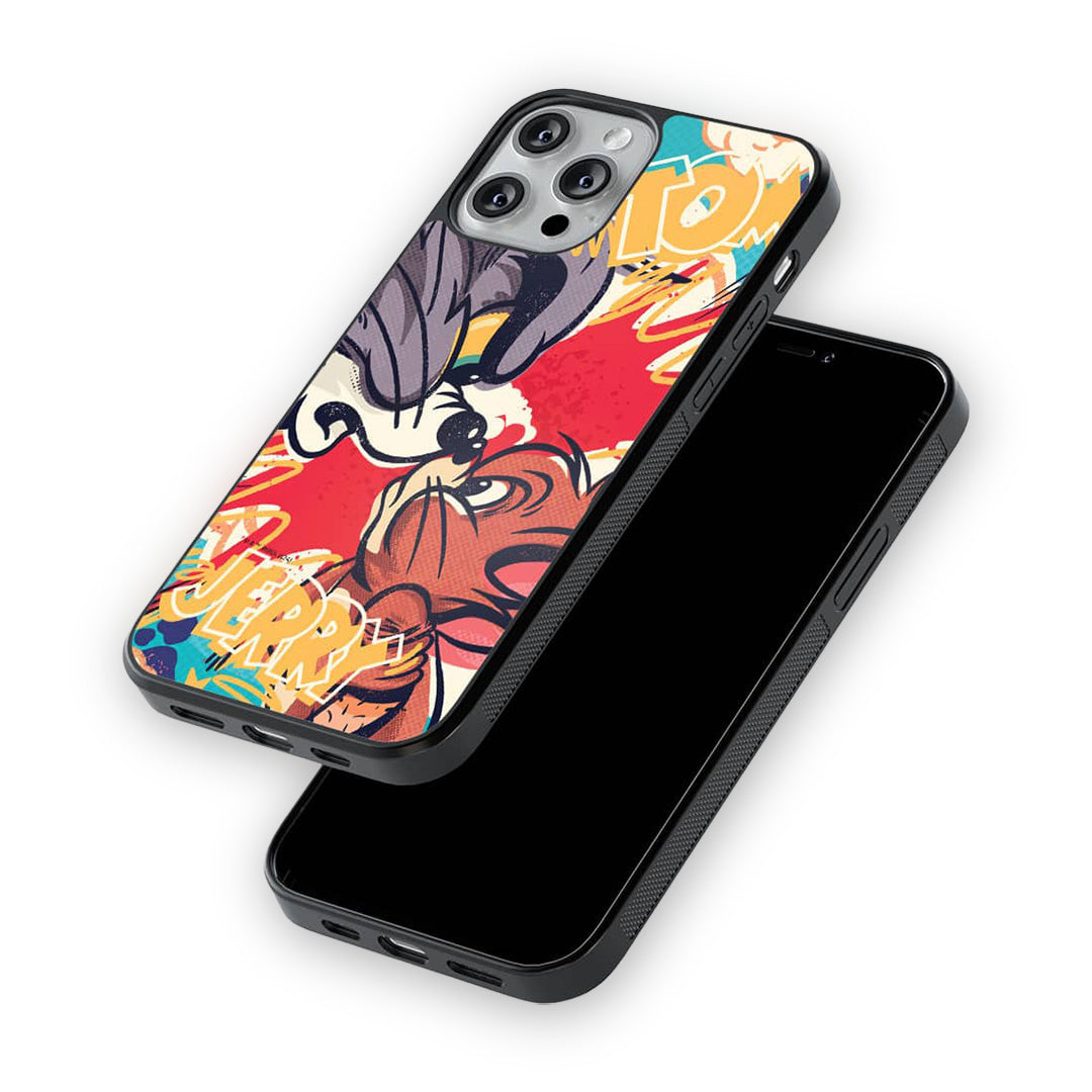 Bashful Duo Glass iPhone Case for iPhone 13 Pro | Macmerise