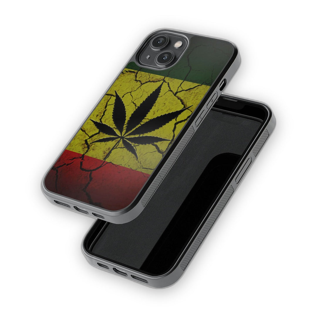 Rastafari Glass iPhone Case for iPhone 14 | Macmerise