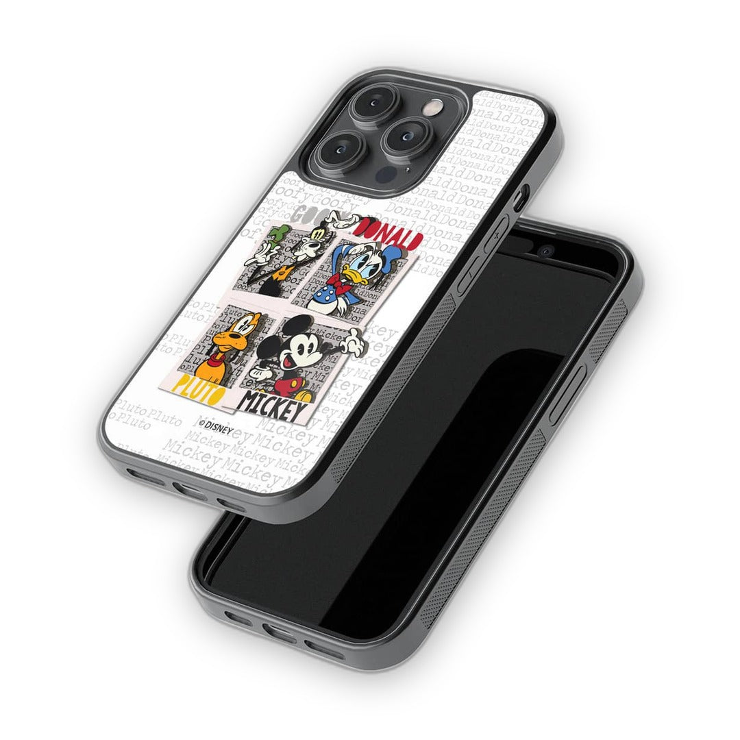 Disney Dudes Glass iPhone Case for iPhone 14 Pro | Macmerise