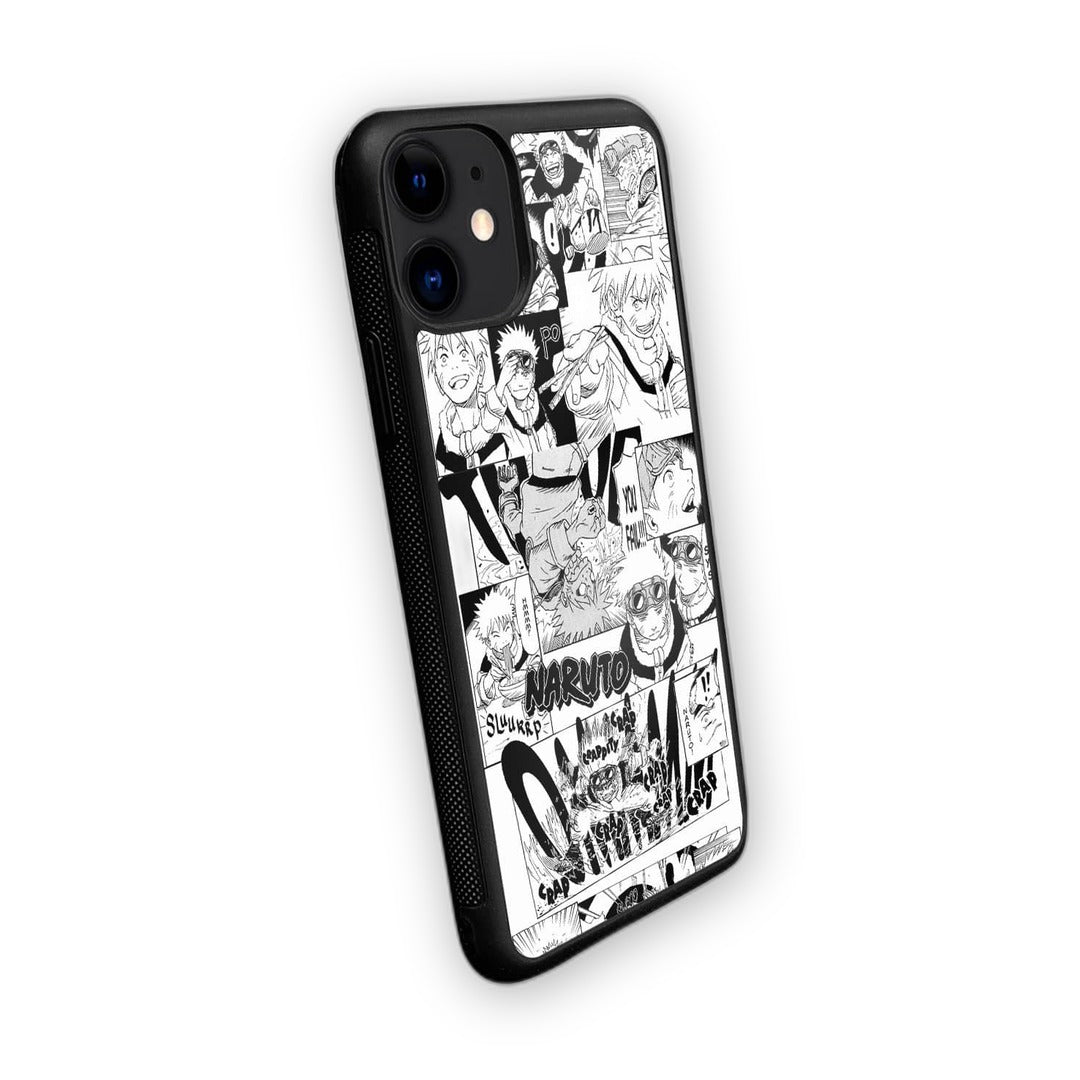 Naruto Collage Glass iPhone Case for iPhone 11 | Macmerise