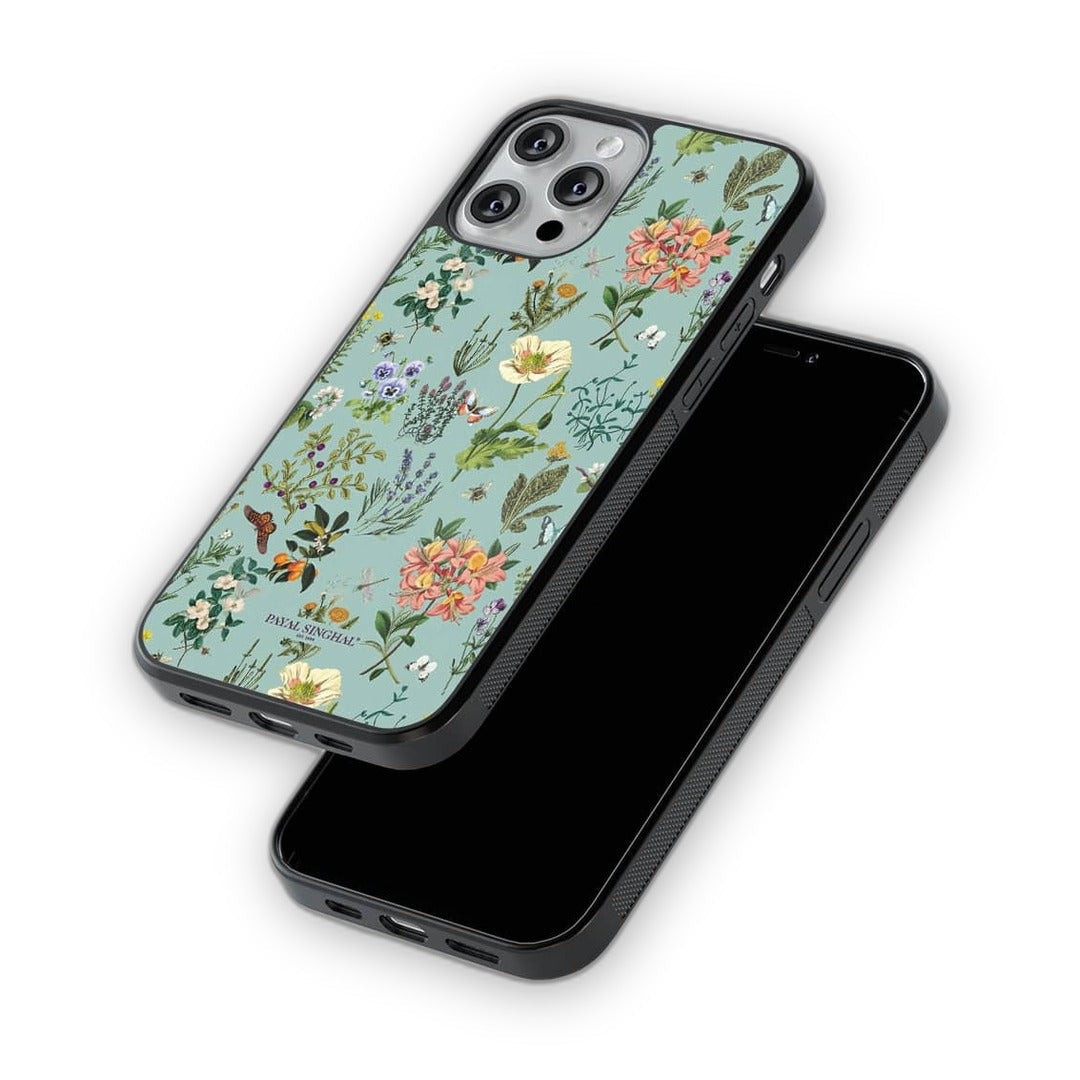 Payal Singhal Titli iPhone 13 Pro Cover Aqua - detail view | Macmerise