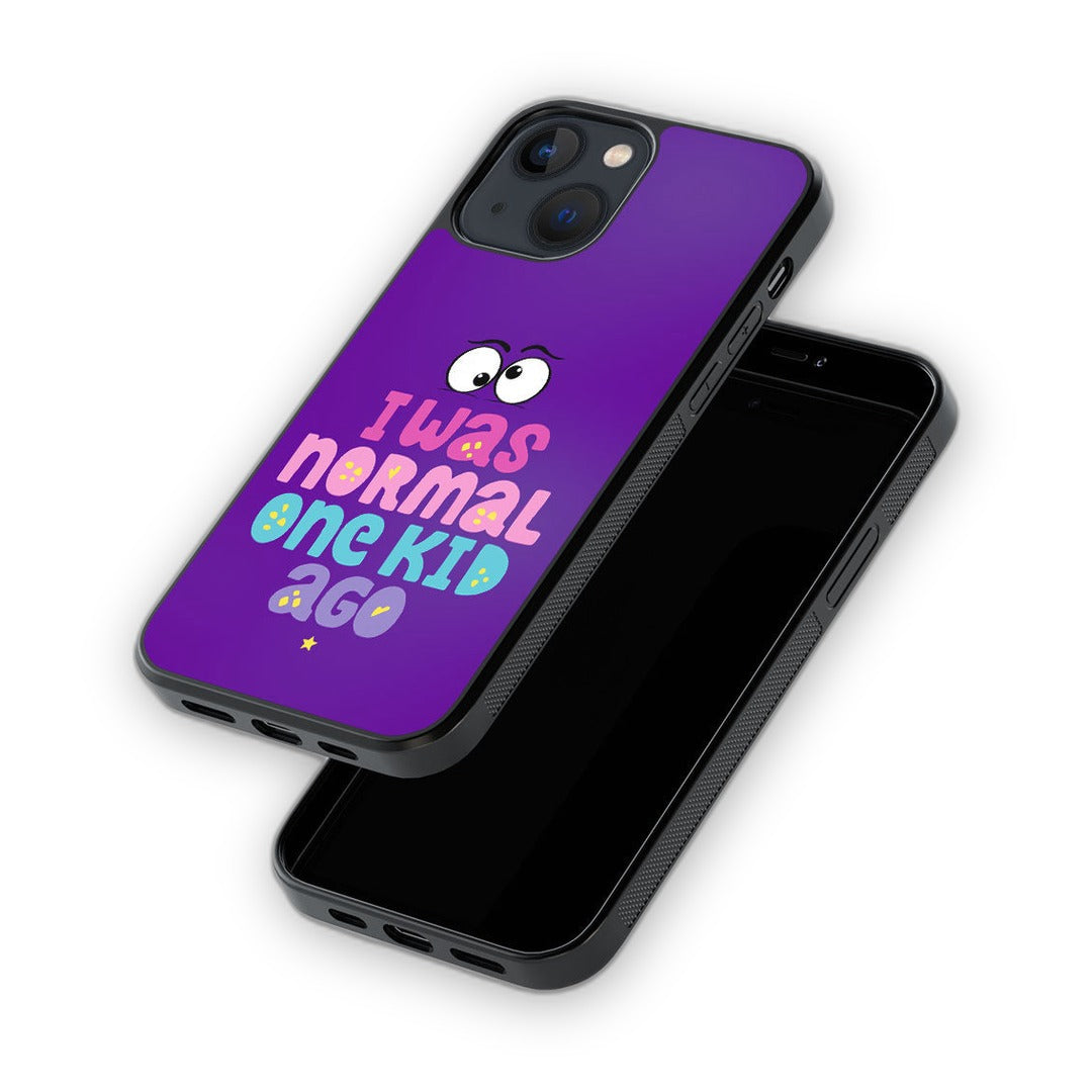 Normal One Kid Ago Glass iPhone Case for iPhone 13 | Macmerise