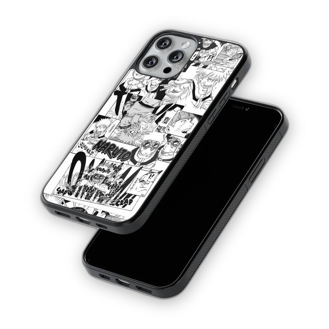 Naruto Collage Glass iPhone Case for iPhone 12 Pro | Macmerise
