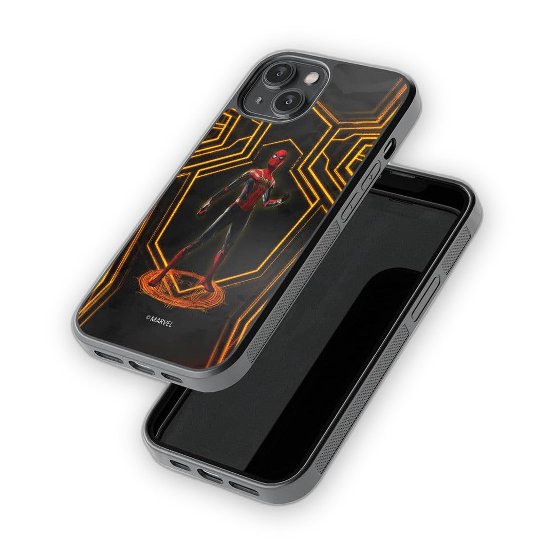 Extraordinary Spiderman Glass iPhone Case for iPhone 14 | Macmerise