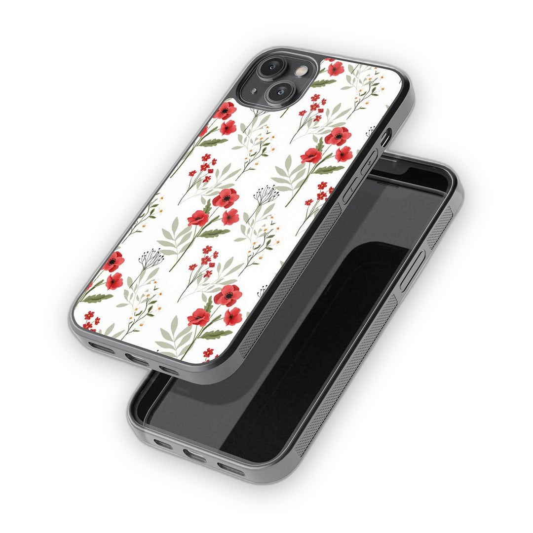 Sk Crimson Glory Glass iPhone Case for iPhone 14 Plus | Macmerise