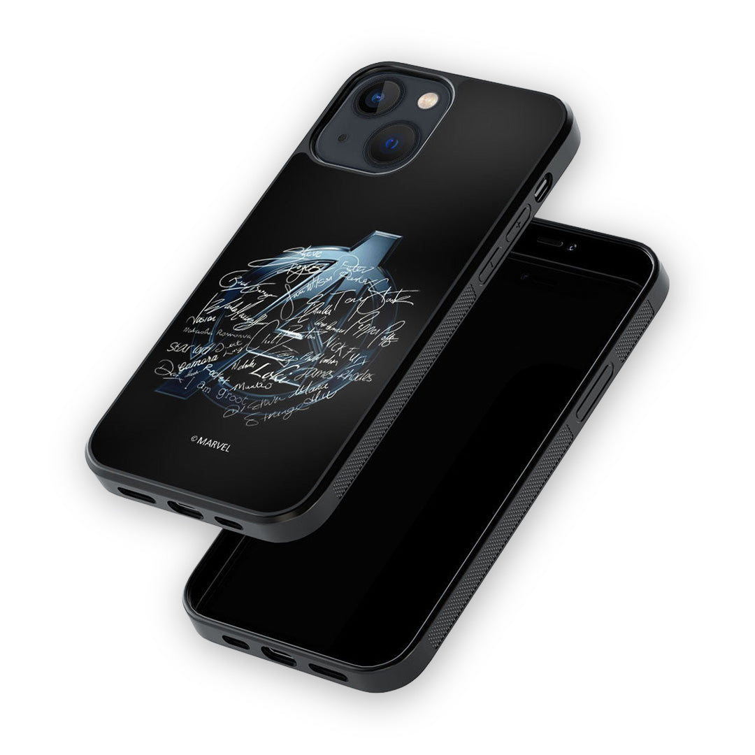 Avengers Nostalgia Glass iPhone Case for iPhone 13 | Macmerise