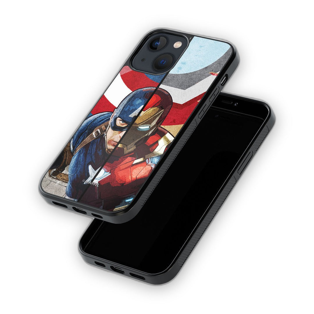 Man Vs Machine Glass iPhone Case for iPhone 13 Mini | Macmerise