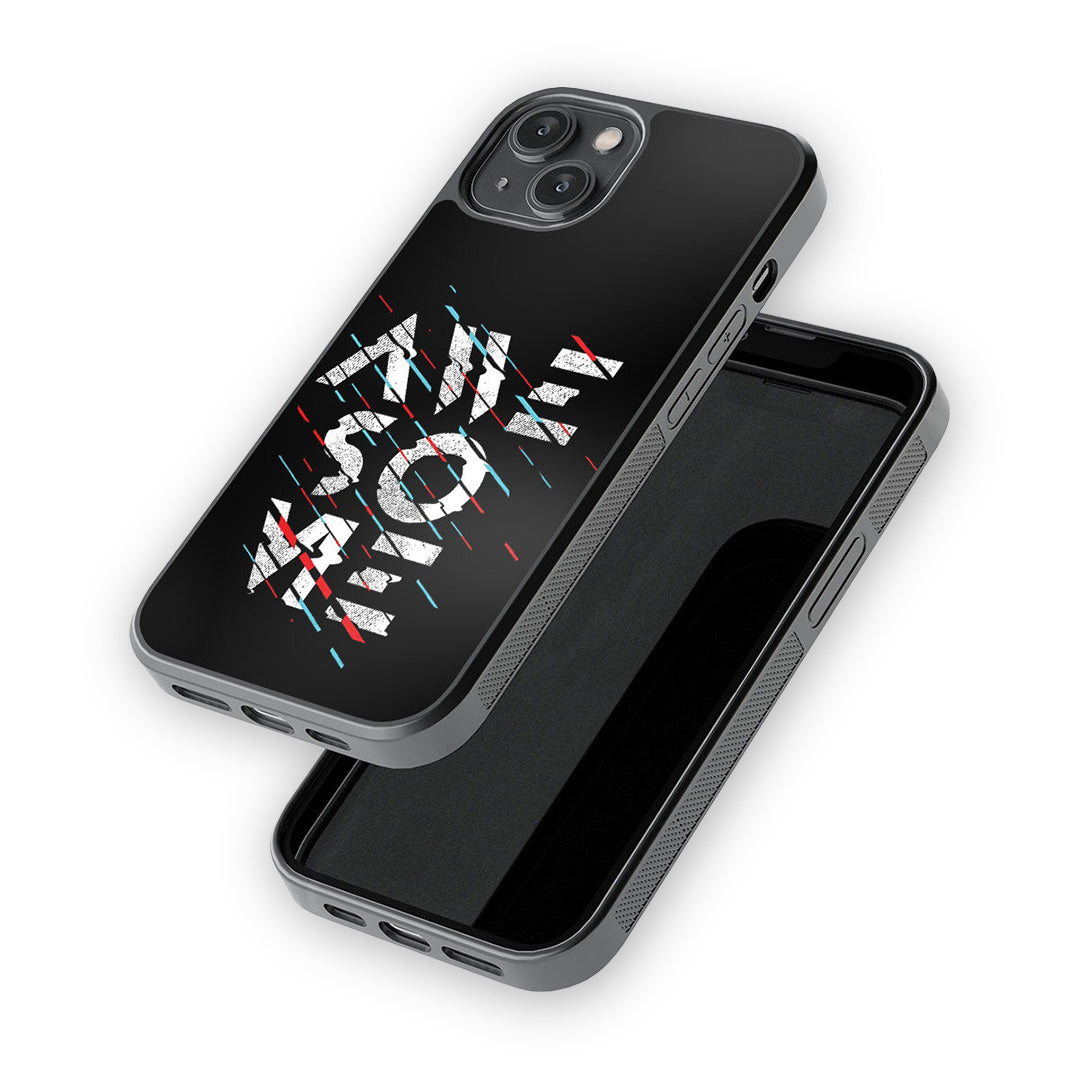 Awesome Glitch Glass iPhone Case for iPhone 14 | Macmerise