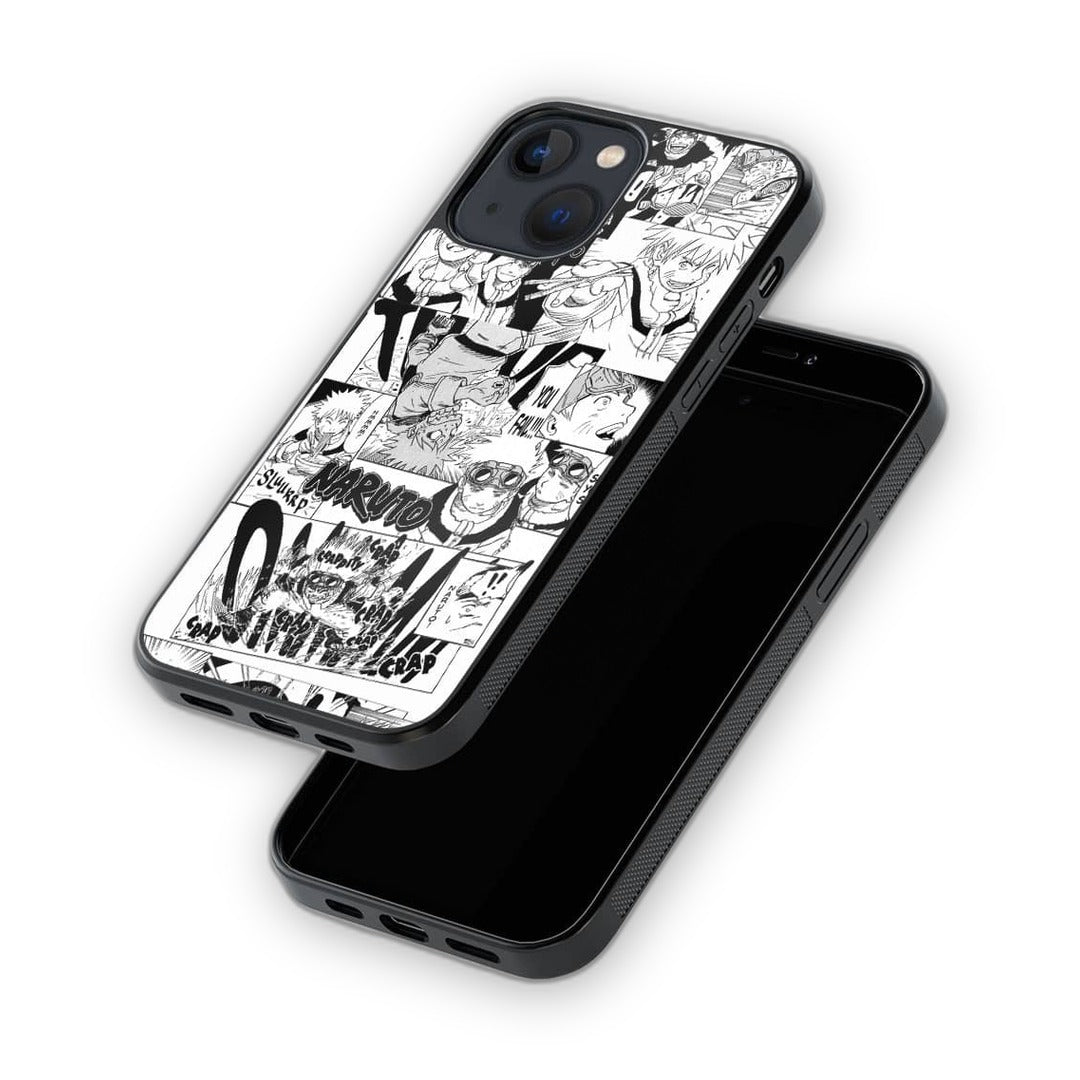 Naruto Collage Glass iPhone Case for iPhone 13 Mini | Macmerise
