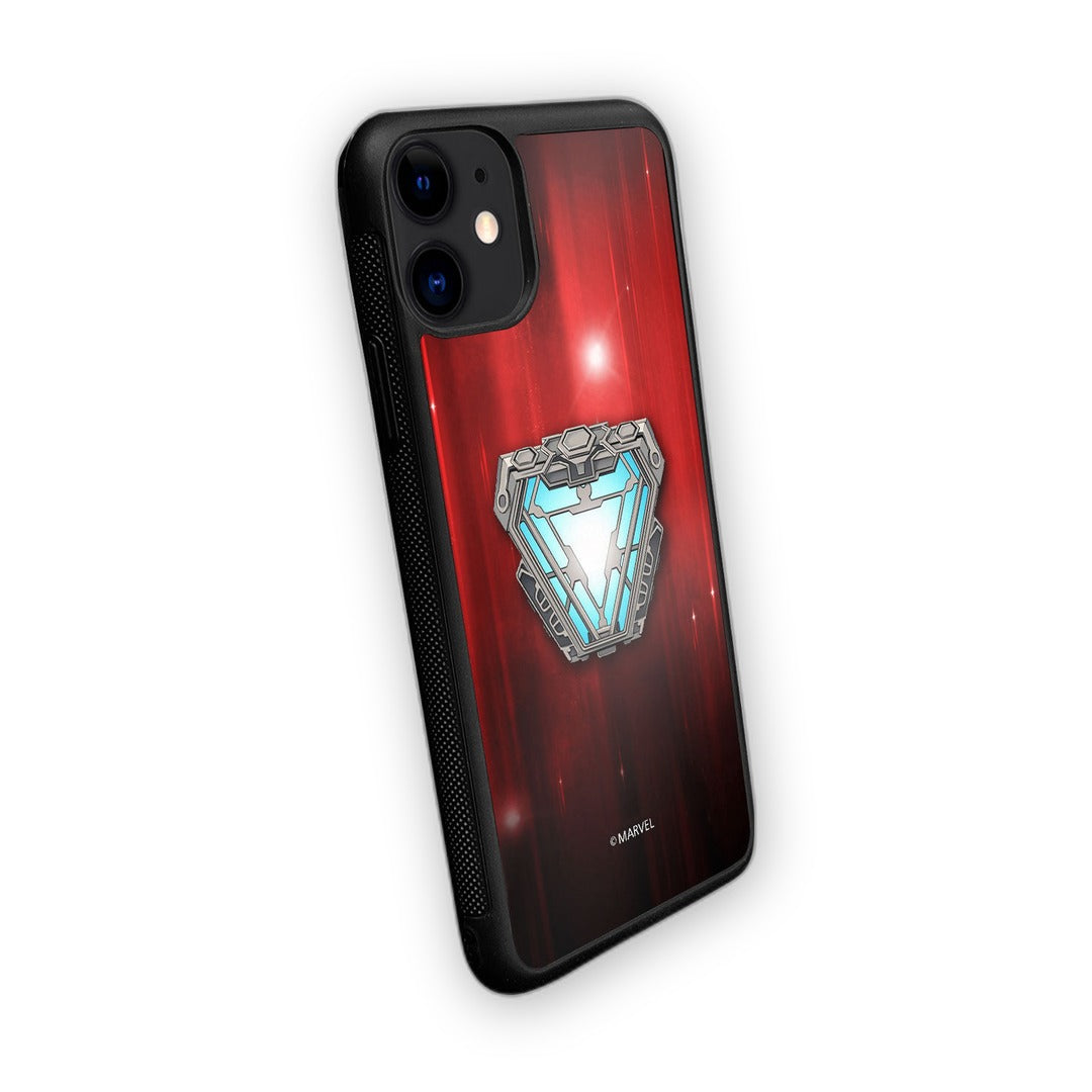 Iron Man Infinity Arc Reactor Glass iPhone Case for iPhone 11 | Macmerise