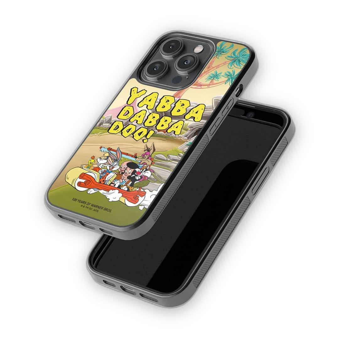 Looney Tunes Mania Glass iPhone Case for iPhone 14 Pro | Macmerise