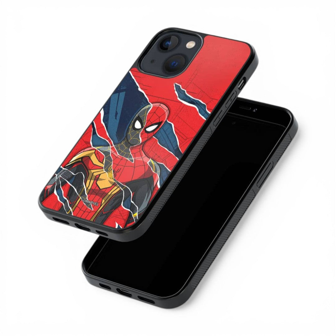 All 3 Spidey Glass iPhone Case for iPhone 13 Mini | Macmerise