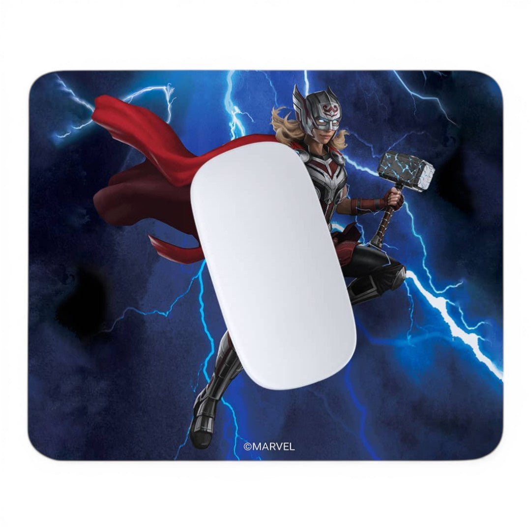 Mighty Thor Attack Mouse Pad | Macmerise