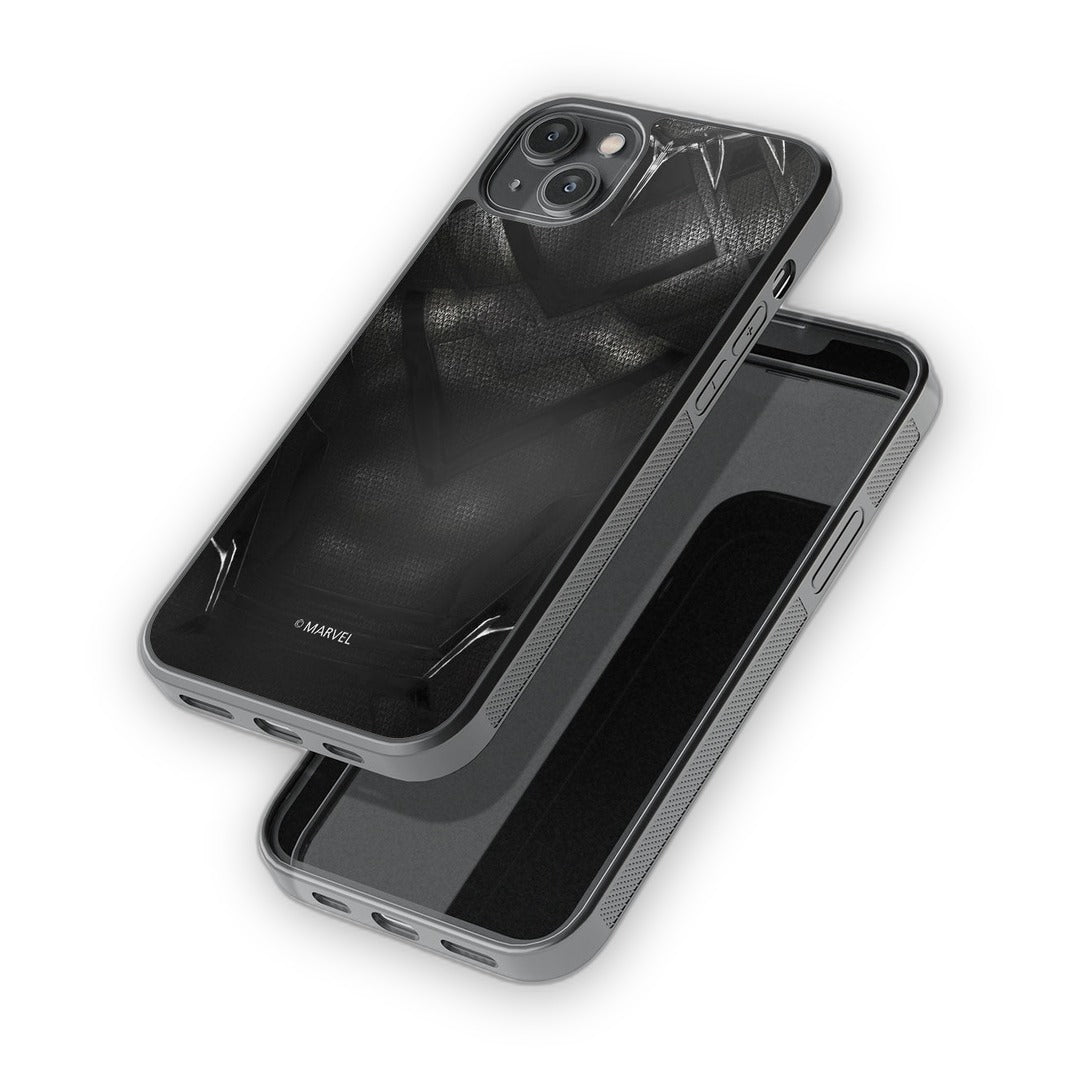 Suit Up Black Panther Glass iPhone Case for iPhone 14 Plus | Macmerise