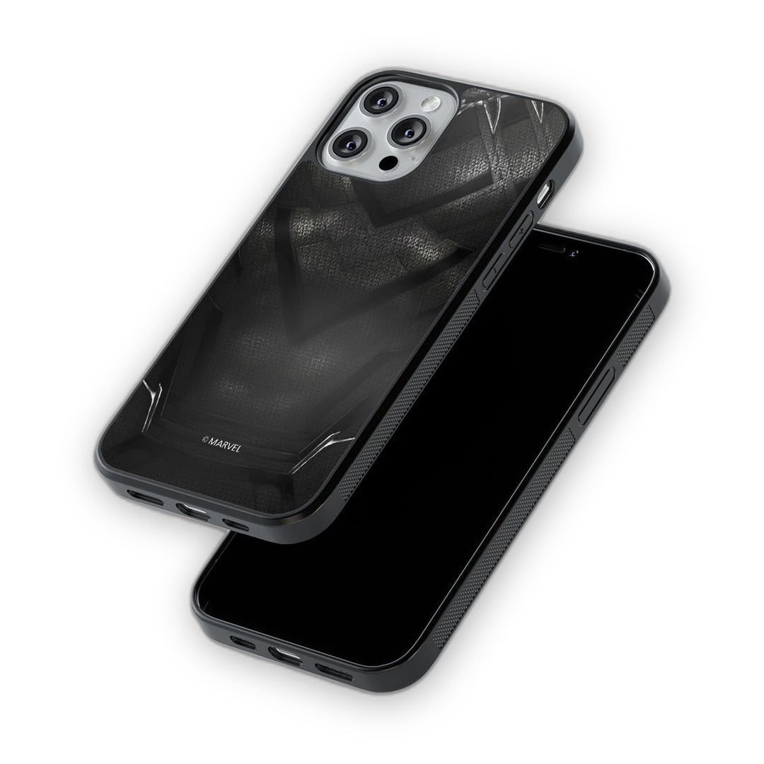 Suit Up Black Panther Glass iPhone Case for iPhone 13 Pro | Macmerise