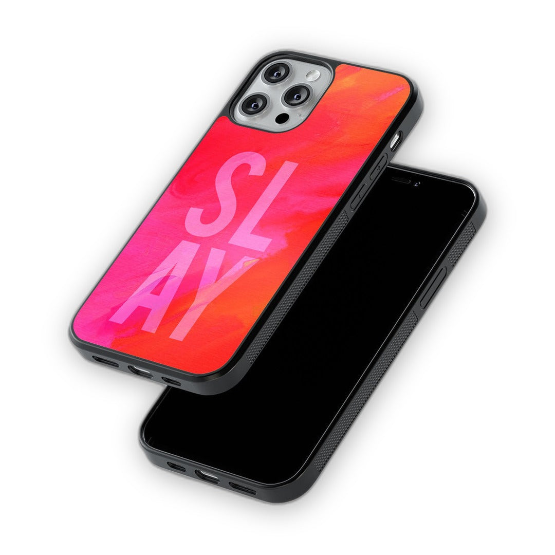 Slay Pink Glass iPhone Case for iPhone 12 Pro | Macmerise