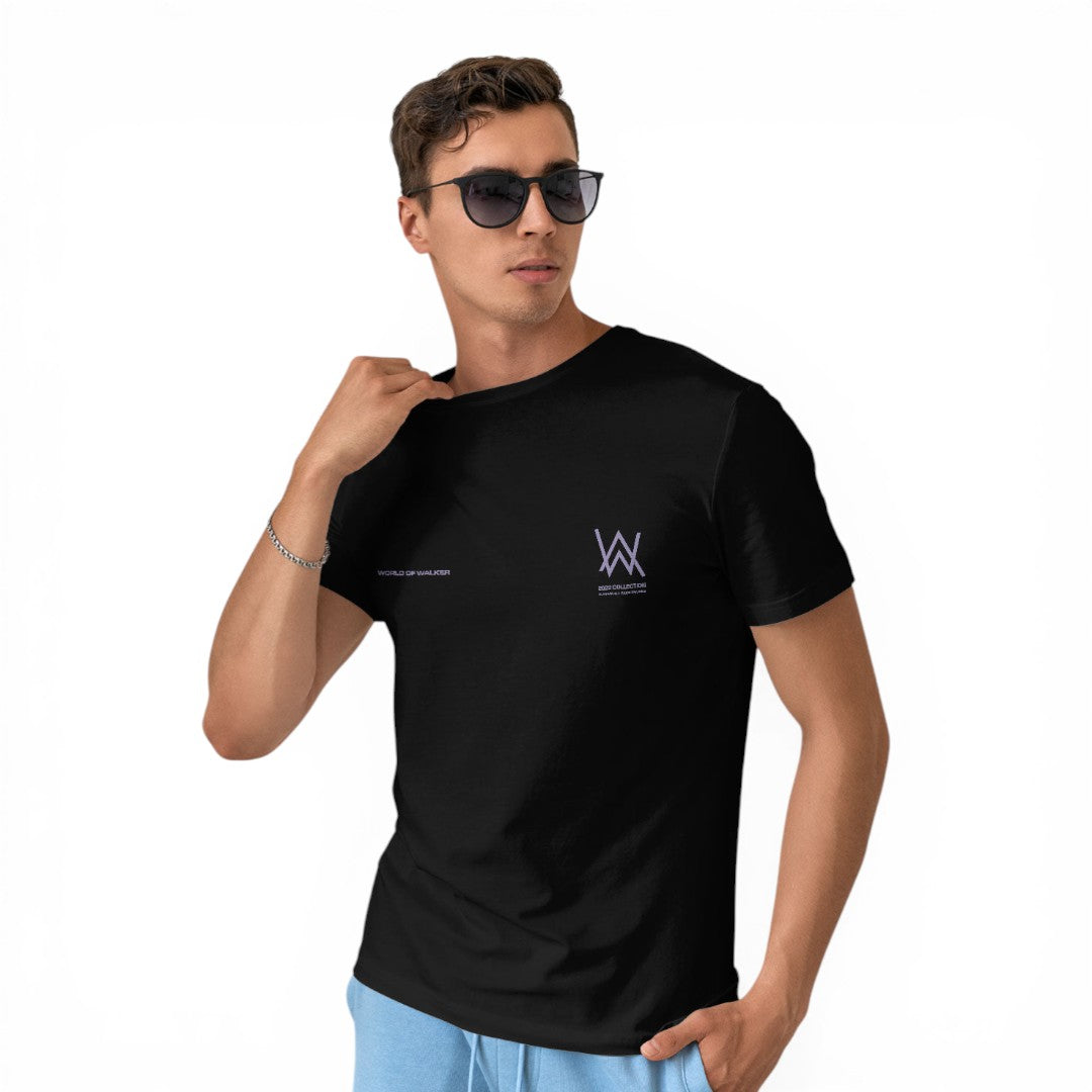 Alan Walker Melting Rose Black T-Shirt - detail 3 view | Macmerise