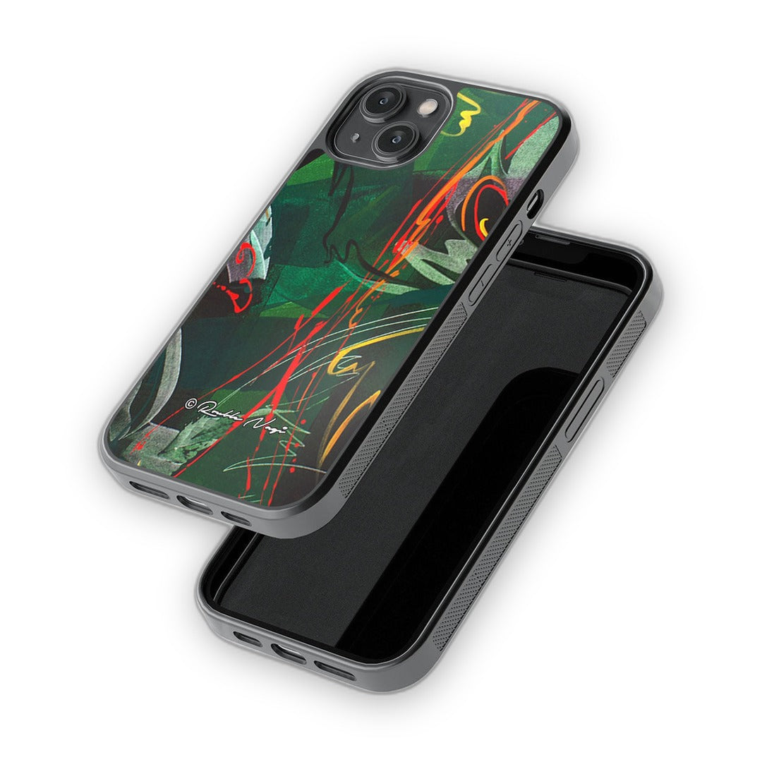 Strokes of Life Glass iPhone Case for iPhone 14 | Macmerise