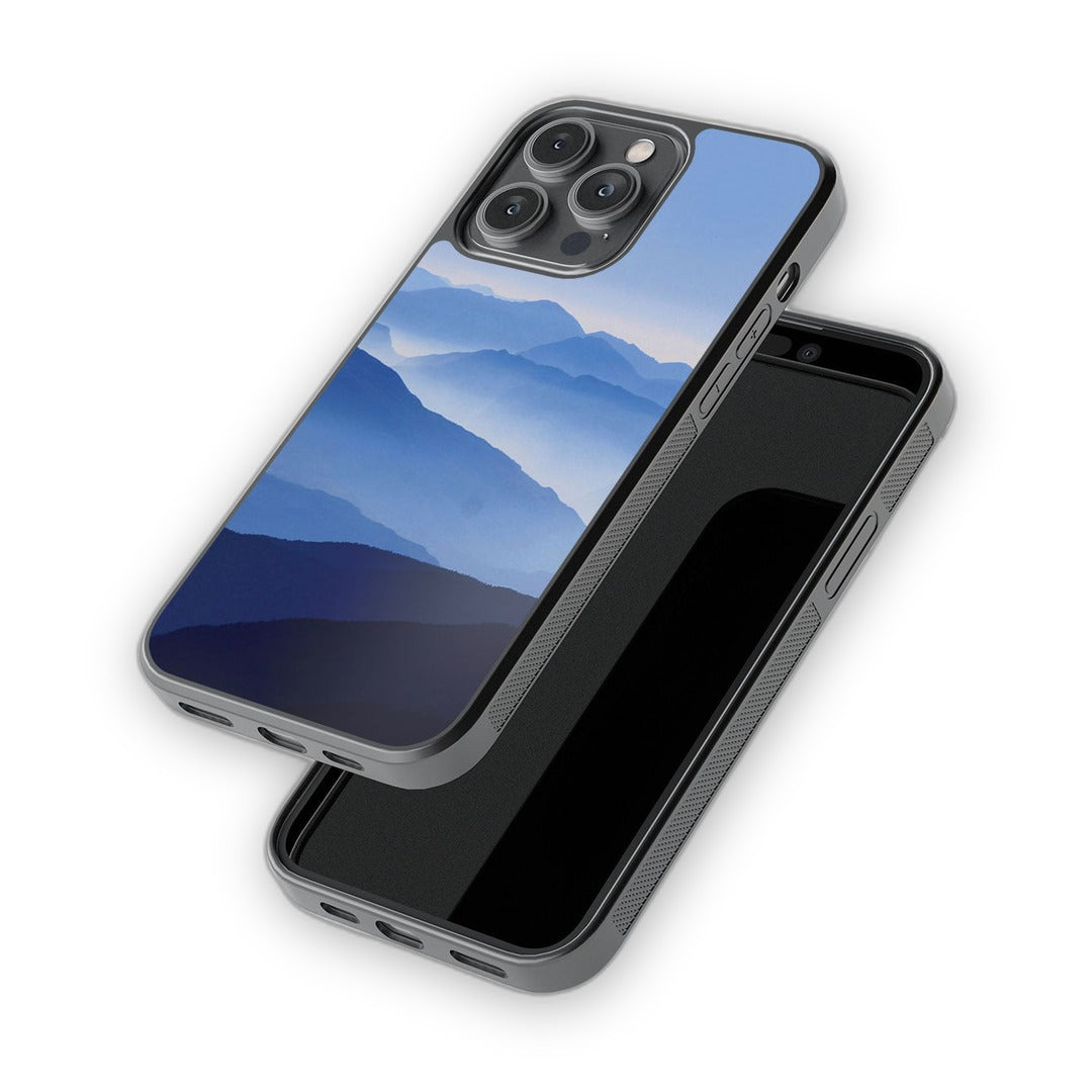 the High Mountains Glass iPhone Case for iPhone 14 Pro Max | Macmerise